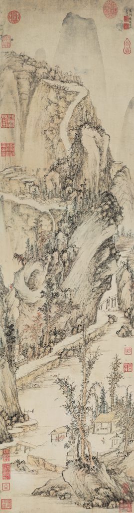 图片[1]-明侯懋功山村清话图-雅林社