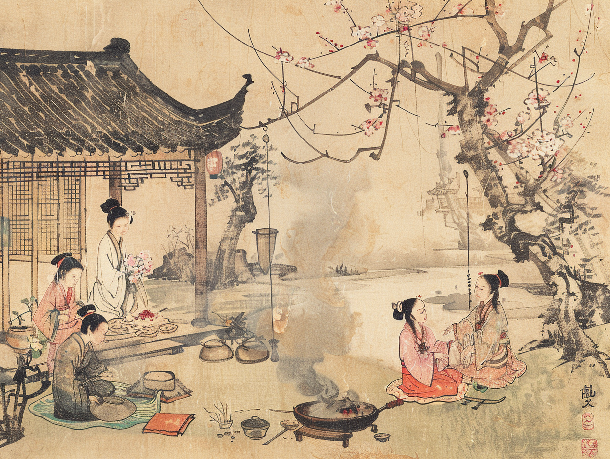 《浣溪沙・淡荡春光寒食天》-雅林社